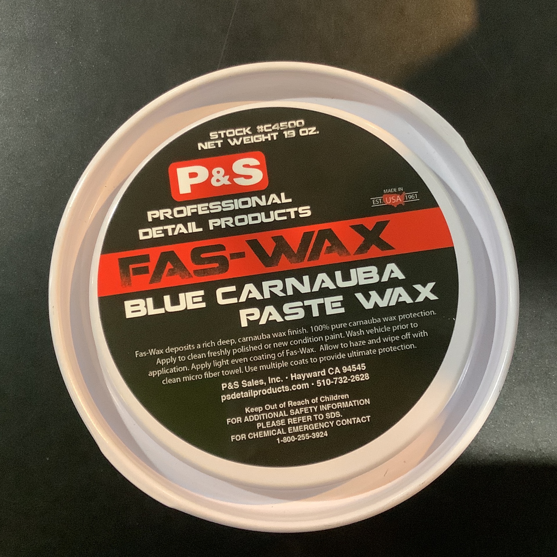 Carnuba Paste Wax & Fabulous ＆風神_Wax セット Carnauba Paste Wax 19 Oz | Smart Details Auto Spa