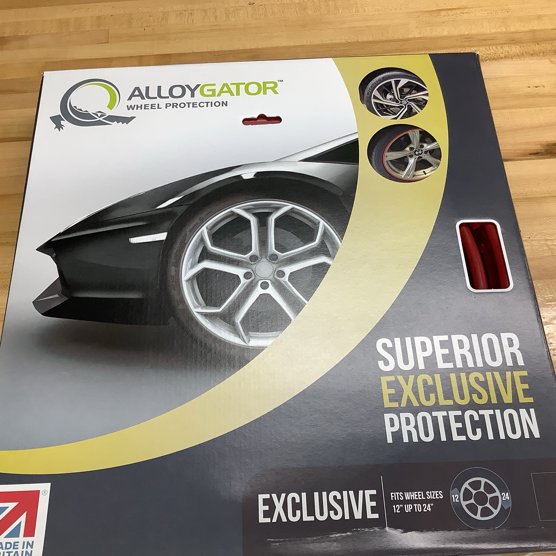 Wheel Protection Alloygator Wheel Protection Dark Red | Smart Details